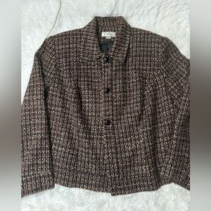 Emily… vintage y2k/90s Chic Tweed Blazer jacket